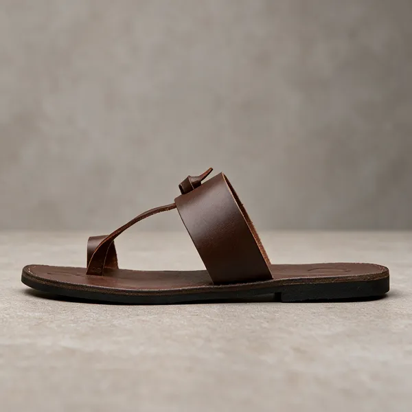 Brown_Casual_Strap_Sandals__For_Unisex
