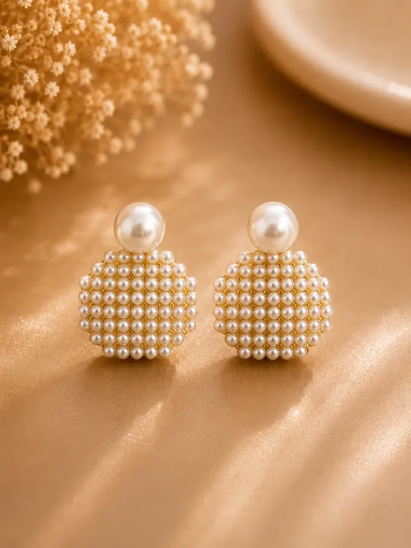 Gold_Tone_Pearl_Beaded_Round_Earrings_For_Women_Pack_Of_3