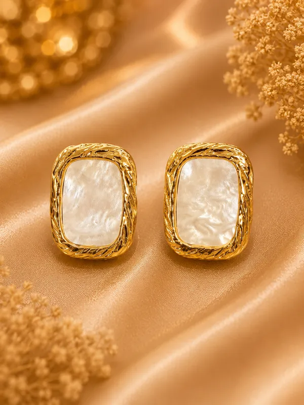 Gold_Alloy_Rectangular_Stud_Earrings_For_Women_Pack_Of_3