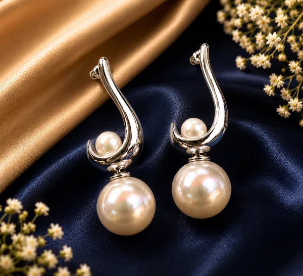 Silver_Alloy_Pearl_Drop_Earrings_For_Women_Pack_Of_3