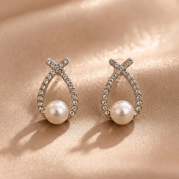 Gold_Steel_Teardrop_Pearl_Drop_Earrings_For_Women_Pack_Of_3