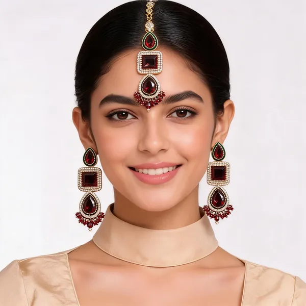 Red_Gold_Alloy_Stone_Embellished_Jewellery_Set_For_Women
