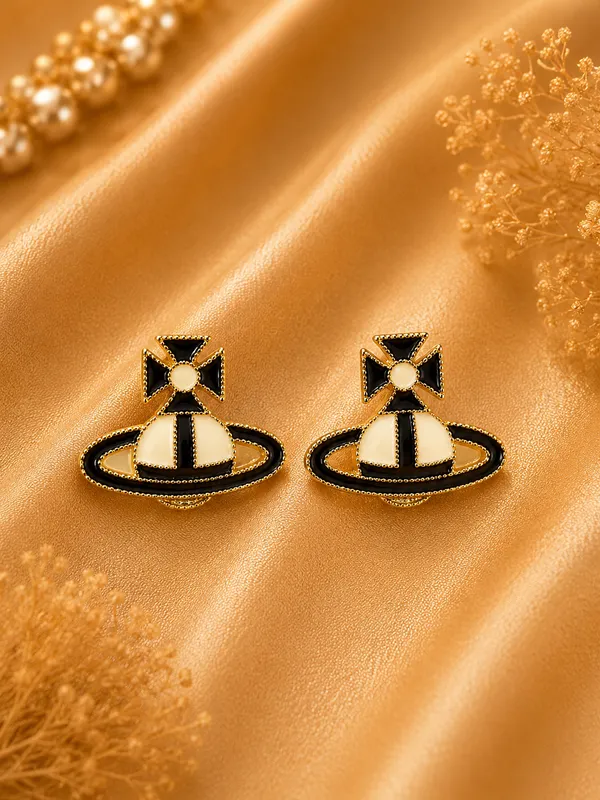 Black_Gold_Alloy_Orb_Drop_Earrings_For_Women_Pack_Of_3