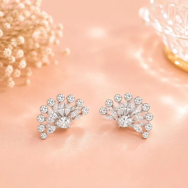 American_diamond__Studs