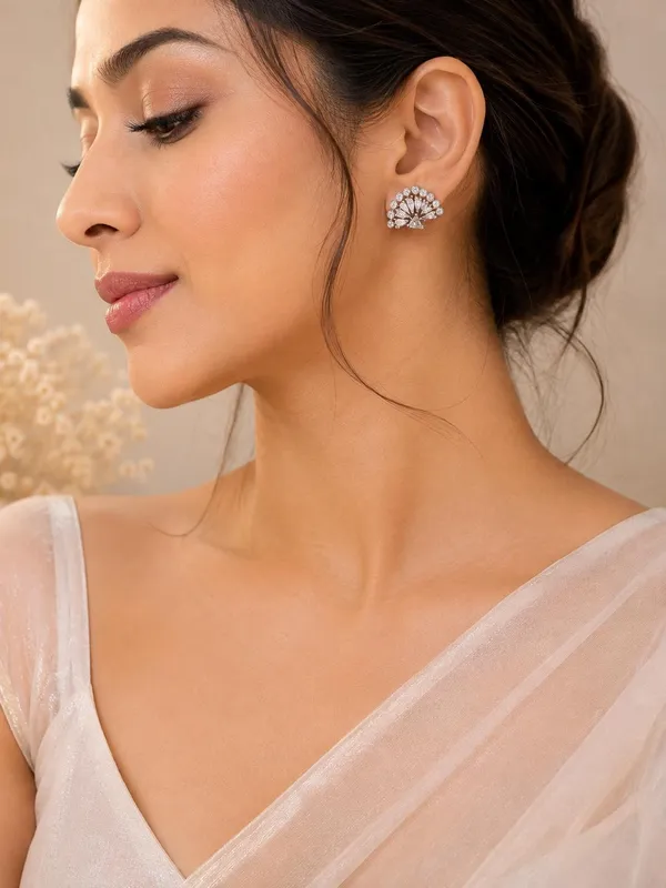American_diamond__Studs