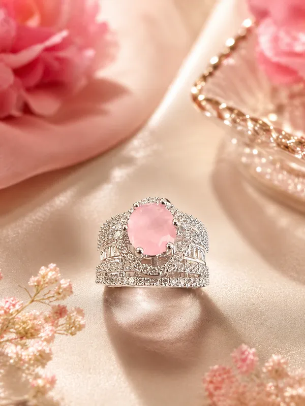American_dimond_cocktail_ring