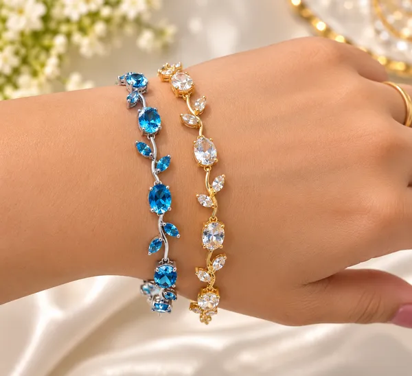 Blue_&_Crystal_tulip_Bracelet_Duo