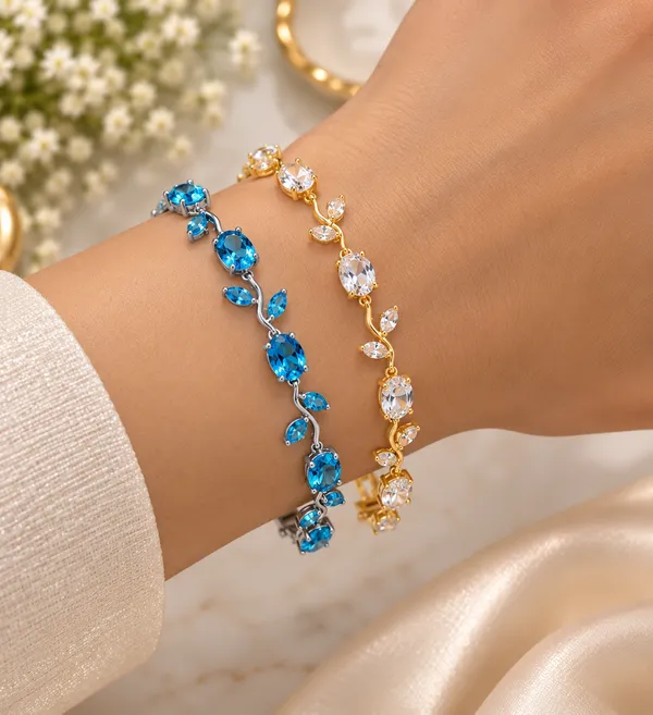 Blue_&_Crystal_tulip_Bracelet_Duo