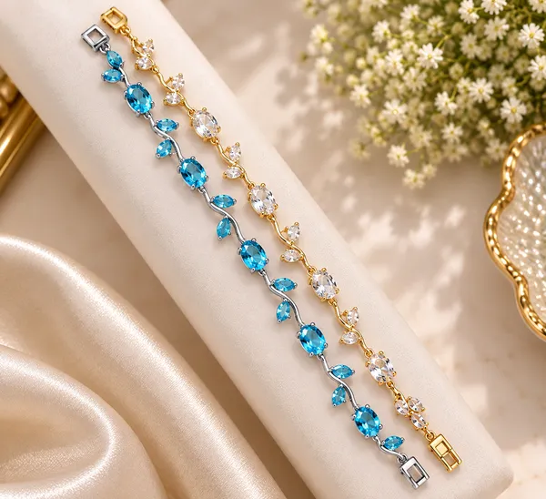 Blue_&_Crystal_tulip_Bracelet_Duo