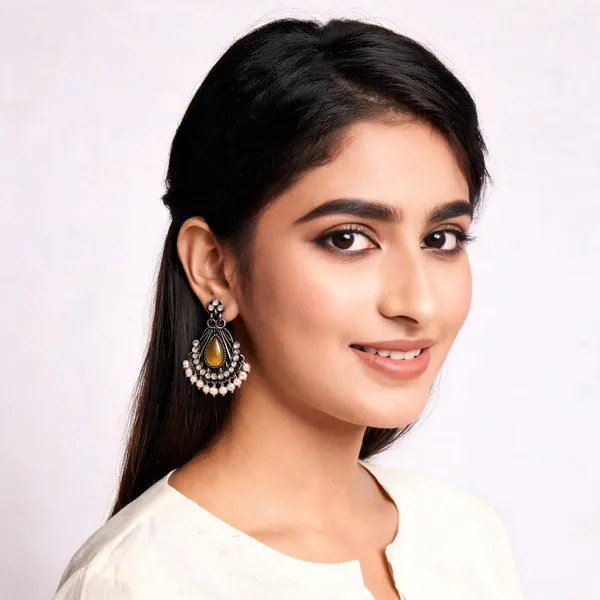 Gold_Alloy_Antique_Pearl_Teardrop_Drop_Earrings_For_Women_Pack_Of_2