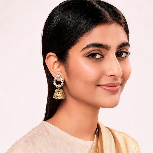 Gold_Alloy_Crystal_Hoop_Jhumka_Earrings_For_Women_Pack_Of_2