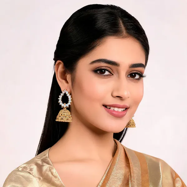 Gold_Alloy_Crystal_Hoop_Jhumka_Earrings_For_Women_Pack_Of_2