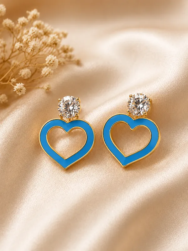Blue_Heart_Drop_Earrings_For_Women_Pack_Of_3