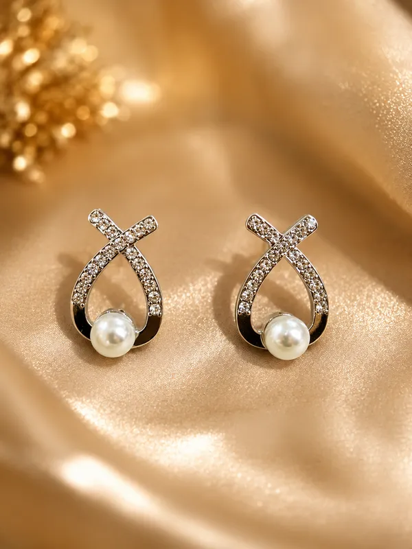 Silver_Alloy_Crystal_Pearl_Loop_Drop_Earrings_For_Women_Pack_Of_3