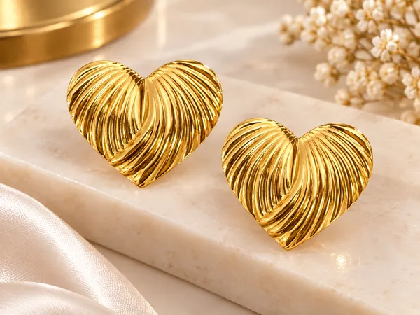 Golden_Heart_Statement_Earrings_