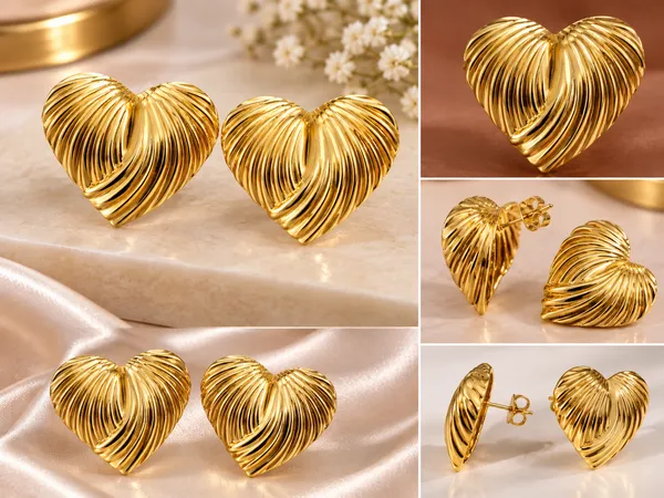 Golden_Heart_Statement_Earrings_