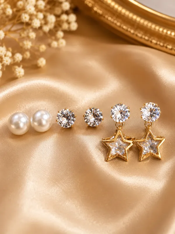 Gold_Alloy_Pearl_Crystal_Star_Drop_Earrings_Set_For_Women_Pack_Of_3