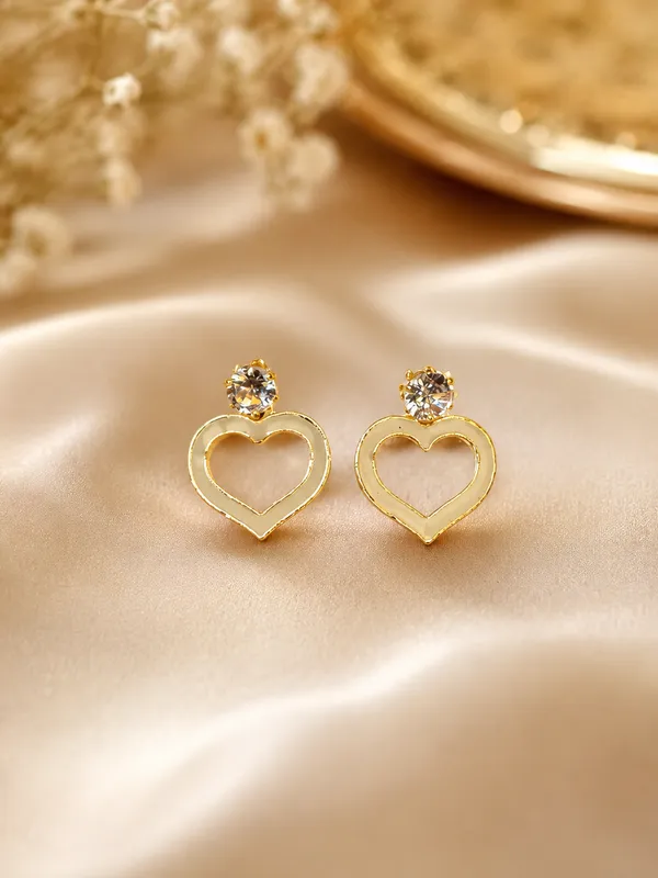 Gold_Tone_Open_Heart_Crystal_Stud_Earrings_For_Women_Pack_Of_4