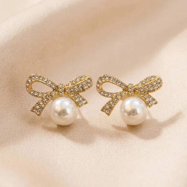 Gold_Alloy_Pearl_Bow_Drop_Earrings_For_Women_Pack_Of_3
