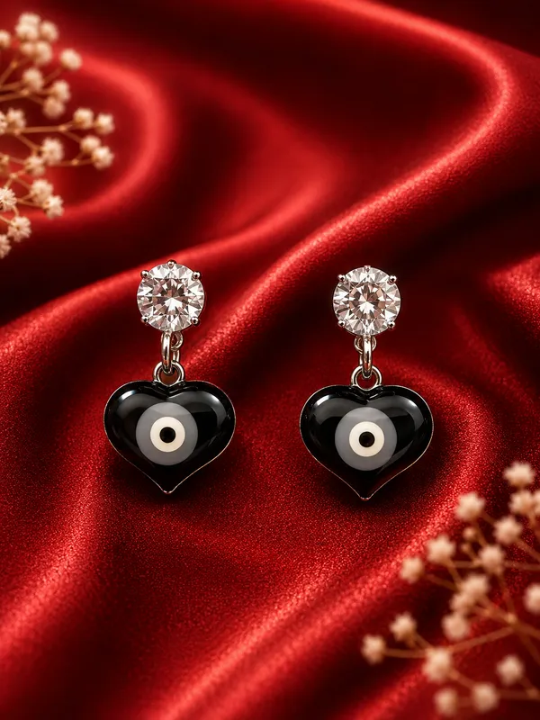 Black_Plastic_Evil_Eye_Heart_Drop_Earrings_For_Women_Pack_Of_3