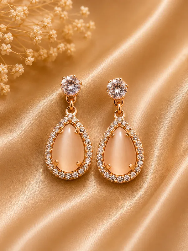 Gold_Pearl_Crystal_Teardrop_Drop_Earrings_For_Women_Pack_Of_3
