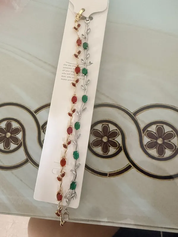 Ruby_&_Emerald_tulip_Bracelet_Duo