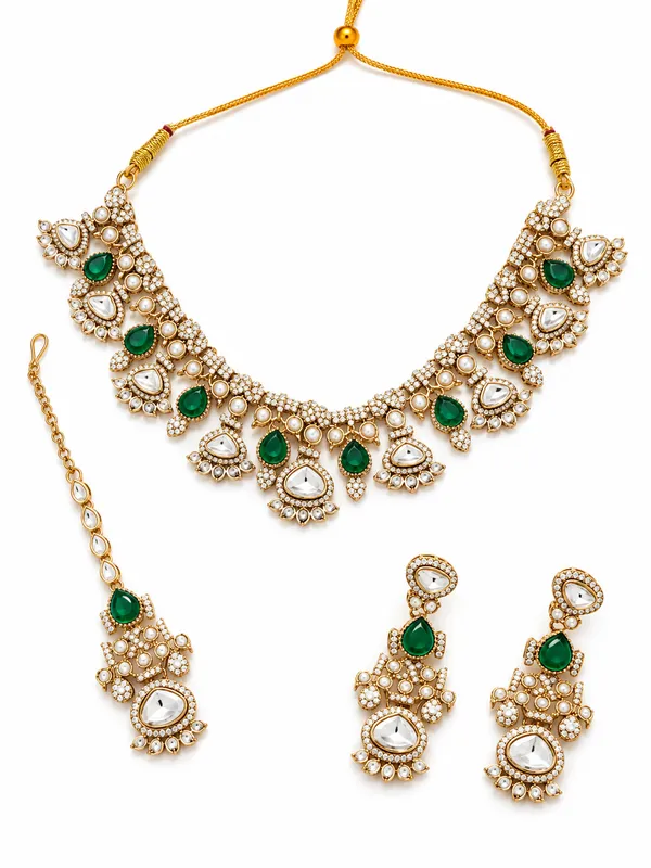 Green_Alloy_Stone_Jewellery_Set_For_Women