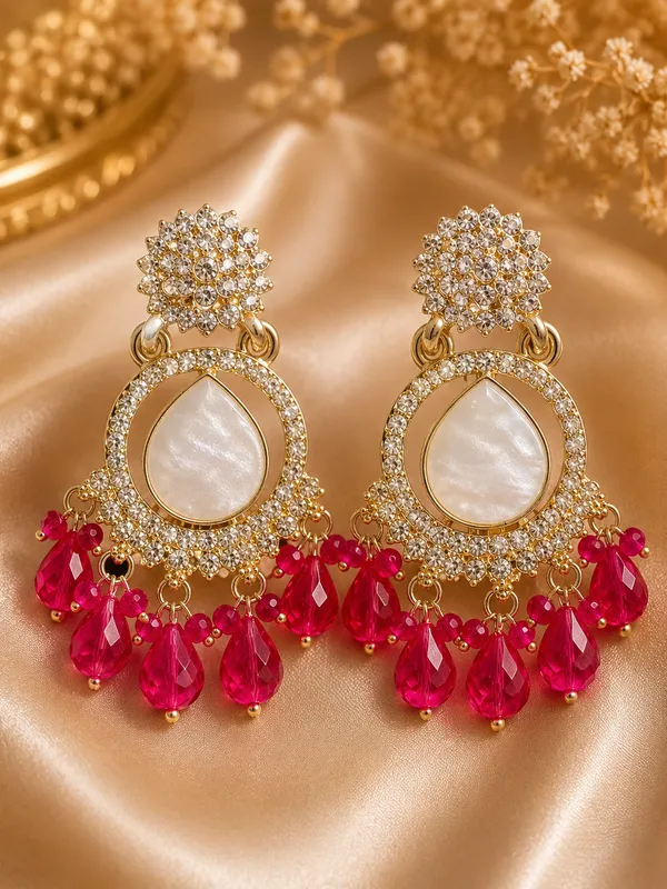 Gold_Alloy_Crystal_Pearl_Teardrop_Drop_Earrings_For_Women_Pack_Of_2