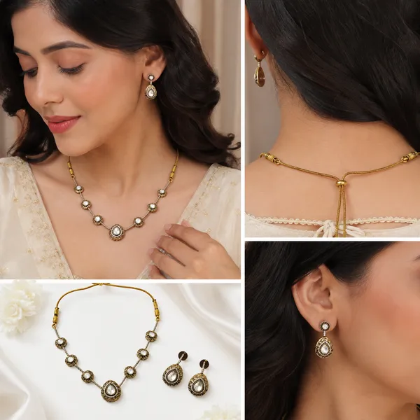 Gold_Ad_Traditional_Necklace_Set_For_Women