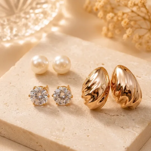 Gold_Tone_Steel_Pearl_Crystal_Hoop_Earrings_Set_For_Women_Pack_Of_2
