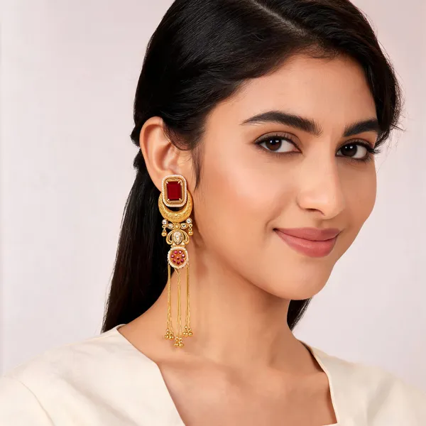 Gold_Alloy_Traditional_Long_Drop_Earrings_For_Women