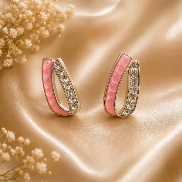 Pink_Enamel_Crystal_Accent_Stud_Earrings_For_Women_Pack_Of_3