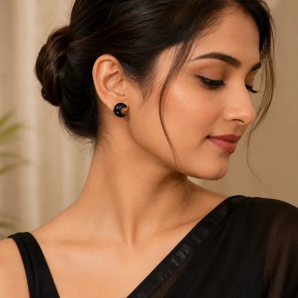 Black_Plastic_Crescent_Stud_Earrings_For_Women_Pack_Of_3