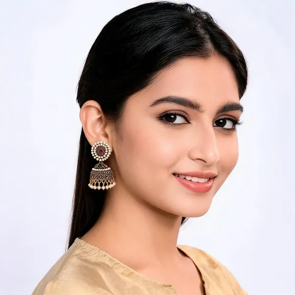 Gold_Alloy_Pearl_Stone_Jhumka_Earrings_For_Women_Pack_Of_2