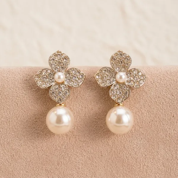 Gold_Alloy_Crystal_Floral_Pearl_Drop_Earrings_For_Women_Pack_Of_3