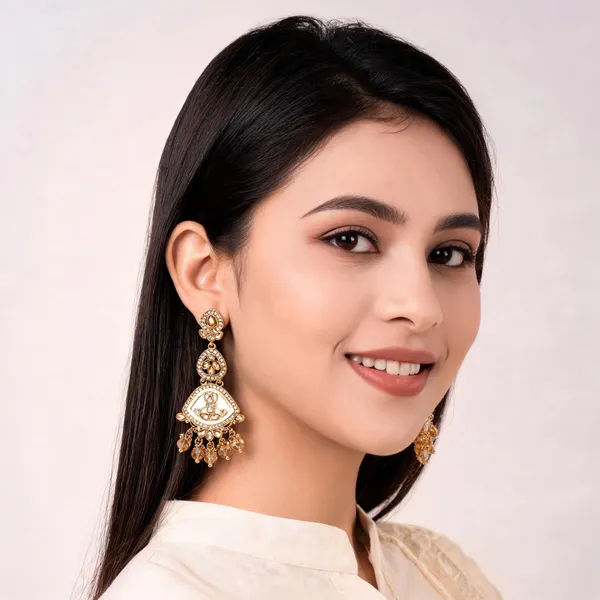 Gold_Alloy_Multi_Tiered_Ornate_Drop_Earrings_For_Women