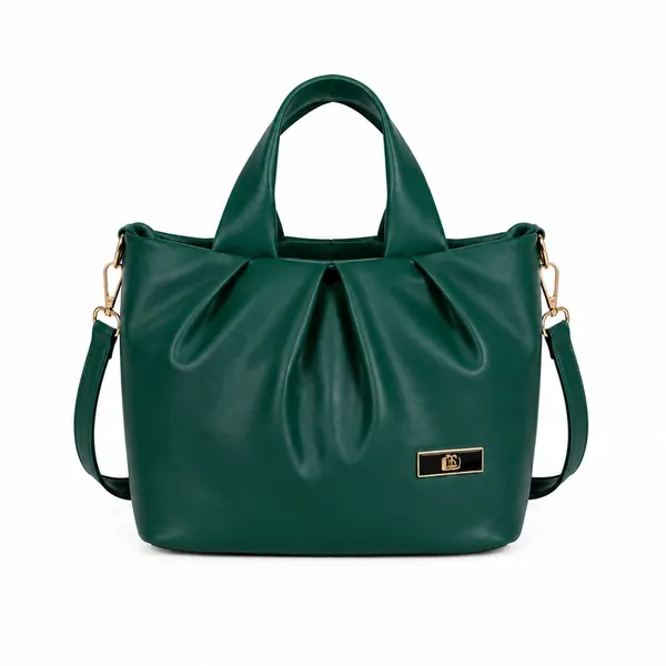 Green_Pleated_Handbag_for_Women