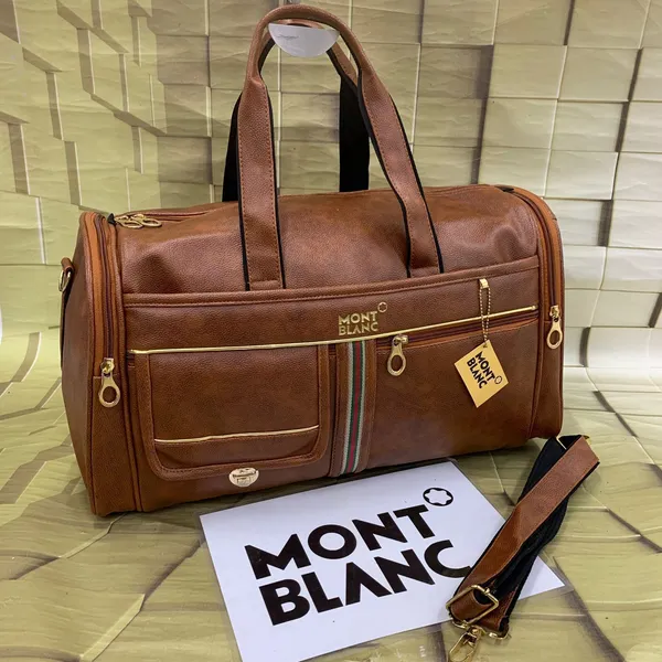 Brown_Textured_Duffel_Bag_with_Shoulder_Strap