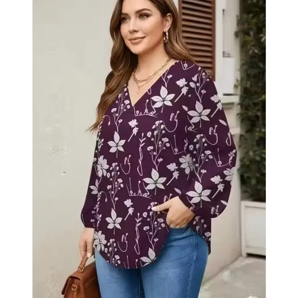 Purple_Floral_Print_Relaxed_Fit_Top_for_Women
