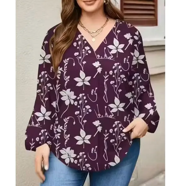 Purple_Floral_Print_Relaxed_Fit_Top_for_Women