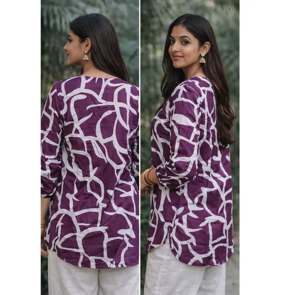 Purple_Abstract_Print_Long_Kurta_for_Women