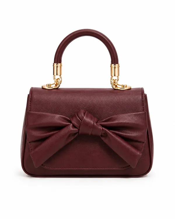 Burgundy_Bow_Detail_Handbag