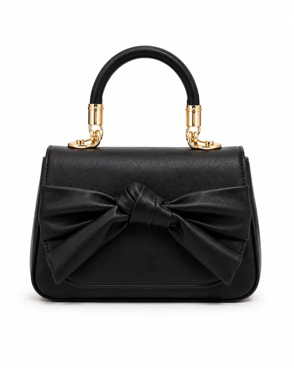Black_Bow_Detail_Structured_Handbag_for_Women