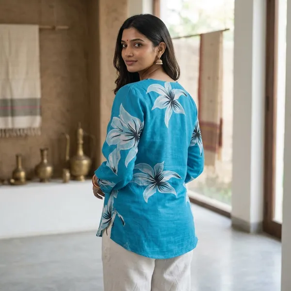 Blue_Cotton_Relaxed_Fit_Floral_Print_Top_For_Women