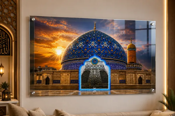 Acrylic_Islamic_Mosque_Sunset_Scene_Wall_Art
