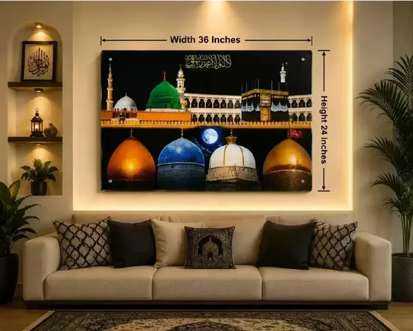 Acrylic_Islamic_Mosque_Kaaba_Calligraphy_Collage_Wall_Art