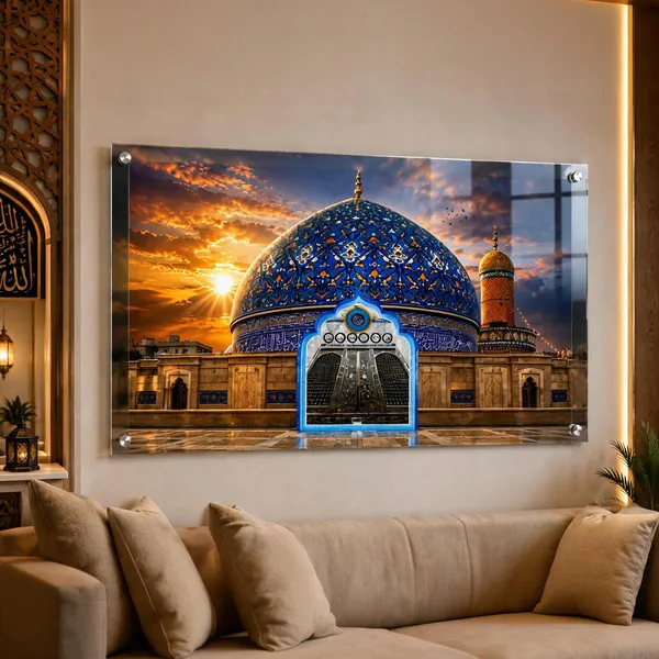 Acrylic_Islamic_Mosque_Sunset_Scene_Wall_Art