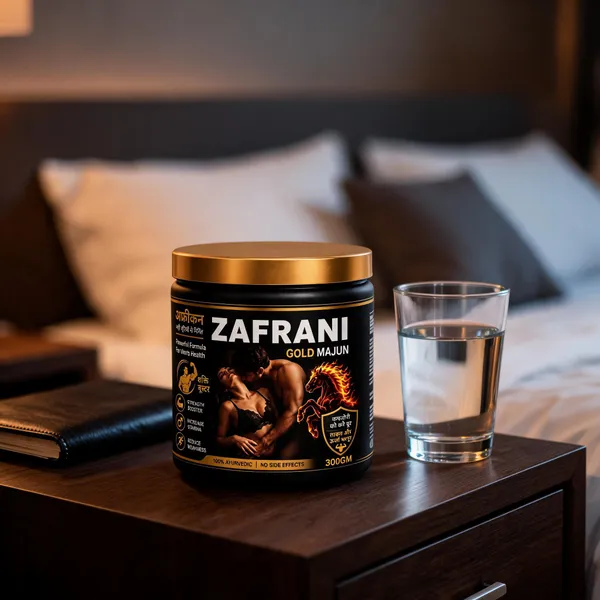 Zafrani_Gold_Majun_Ayurvedic_Men_Wellness_Supplement_300_Gm