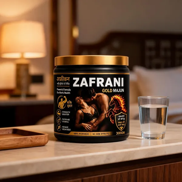 Zafrani_Gold_Majun_Ayurvedic_Men_Wellness_Supplement_300_Gm