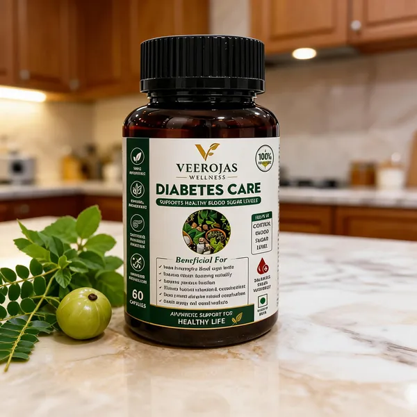 Veerojas_Wellness_Diabetes_Care_Ayurvedic_Capsules_60_Count